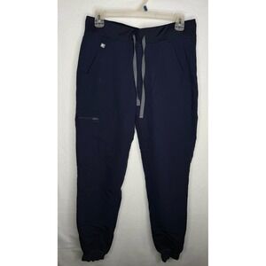FIGS Zamora Jogger‎ Scrub Pants Navy Women's Size S W18SW2005 Technical Utility